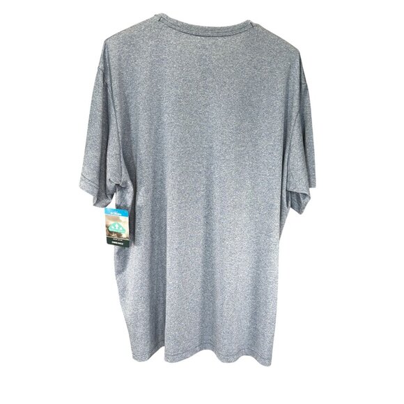 Columbia Mens Lake Zell Short Sleeve Tee XL Omni-Wick Moisture Wicking Regular F - Picture 2 of 12